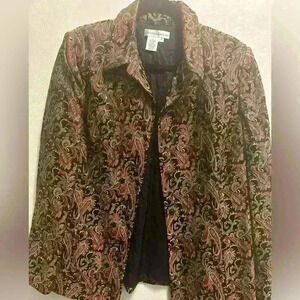 Vintage Drapers & Damons Paisley Blazer size:12